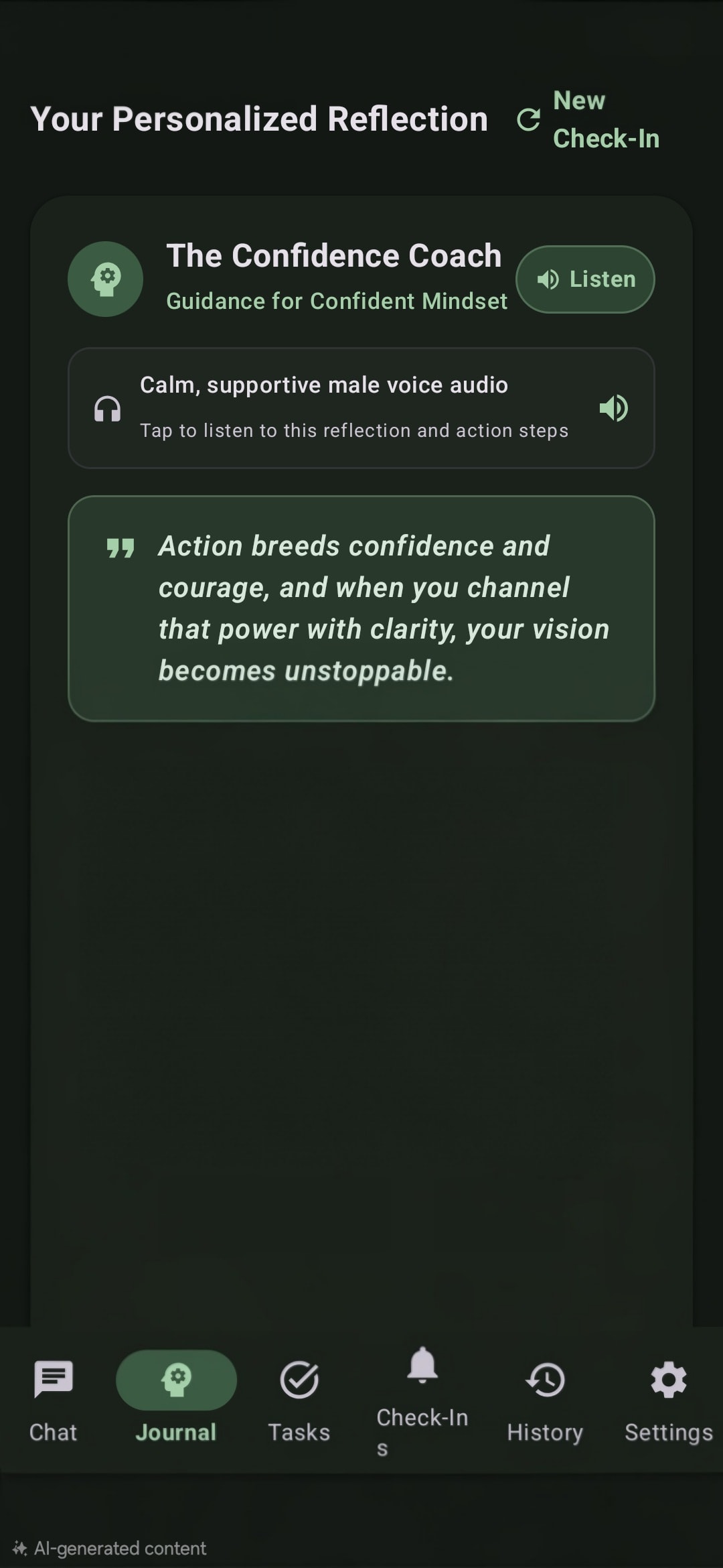 App feature screenshot
